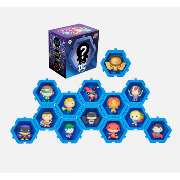 Mattel Nano Pods DC Blind Box Mini Figures Collectable & Connectable DC (2 Pack) - Picture 2 of 7